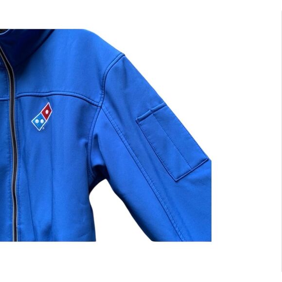 Dominos Blue Men’s Employee Delivery Jacket Uniform XL - Picture 3 of 5